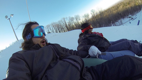 Winter-fun-with-Lets-Discover-ON---snowtubing-top-of-hill